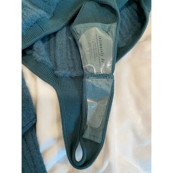 Free People Teal Ribbed Bodysuit - Picture 10 of 13